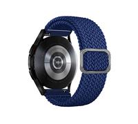 ToVioc 20mm Cinturino per Samsung Galaxy Watch 7 40mm 44mm / Galaxy Watch FE 40mm Cinturini Nylon Intrecciato Sport Elastica Cinturino per Galaxy Watch 6 4 Classic/Galaxy Watch 5 Pro - Blu