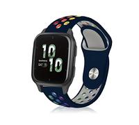 ToVioc 20mm Sportivo Cinturino Compatibile con Garmin Forerunner 570 42mm/165/165 Music, Traspirante Cinturino in Silicone per Garmin Vivoactive 6/5/3/3 Music, Approach S44/S50/S40/S42 - Verde