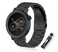 ToVioc 22mm Cinturino Compatibile con CMF by Nothing Watch 3 Pro/Pro 2, Cinturino Ricambio Regolabile Acciaio Inossidabile Metallo Compatibile con CMF by Nothing Watch Pro 2/3 Pro - Nero