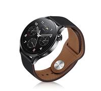ToVioc 22mm Cinturino Compatibile con Xiaomi Watch S4/S4 Sport/S3/S1 Pro, Ricambio Pelle Cinturino per Huawei Watch GT 6/GT 6 Pro/GT 5/GT 5 Pro/GT 4/GT 3 46mm, Ultimate 2/1 - Nero