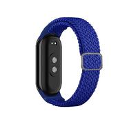 ToVioc Cinturino Compatibile con Xiaomi Mi Band 10/9/8 Cinturini, Regolabile Sportiva Elastica Nylon Intrecciato Cinturino per Xiaomi Smart Band 10/9/8 - Blu