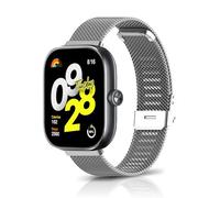 ToVioc Cinturino compatibile con Xiaomi Smart Band 9 Pro/8 Pro, Mesh tessuto acciaio inox metallo cinturino di ricambio per Xiaomi Smart Band 8 Pro/9 pro - Argento