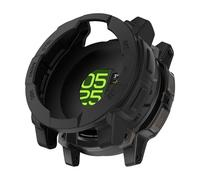 ToVioc Cover per Garmin Instinct 3 AMOLED 50mm/Instinct 3 Solar 50mm - Nero | Anti-Graffio, Custodia Protezione Integrale, Morbido Confortevole Silicone Cover per Garmin Instinct 3 AMOLED 50mm Accessori