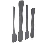 Tovolo Flex Core - Set di mini spatole in silicone per la preparazione e la cottura della cucina, set di utensili da cucina in silicone con spatola, cucchiaio e paletta, senza BPA, set da cucina in