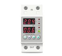 TOVPD1-60-EC Guida Din 230V Dispositivo di protezione da sovratensione e sottotensione regolabile Limite di corrente del monitor del relè di protezione 40A 60A 80A 100A 1 pezzo(L N 230V 40A)