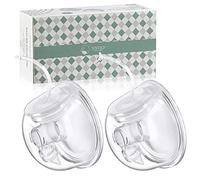 TOVVILD Doppie tazze da latte - Sostituzione degli accessori per tiralatte, flangia da 24 mm compatibile con tiralatte Medela/Bellababy/Spectra