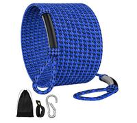 Tow Rope Tubing, Water Ski Tow Ropes, Portable Safety Floating Kayak Strap for Surfing, Rescue, Pulling, Docking, River, Snowmobiling, Lake, Trailering, and Fishing, Blue