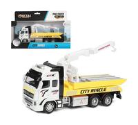 Tow Truck Carro Attrezzi con Gru Modellino in Metallo Metal World Scala 1:38