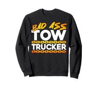 Tow Truck Driver Wrecker Bad Ass Tow Trucker Felpa