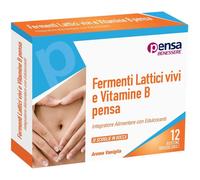 Towa Pharmaceutical Fermenti Lattici Pensa 12 Flaconcini - Integratore Per La Flora Batterica Intestinale