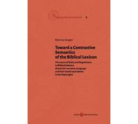Toward a contrastive semantics of the biblical lexicon. The nouns of Rules and R