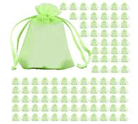 TOWARDSNAN 100 sacchetti protettivi per frutta con coulisse per proteggere frutta e verdura, sacchetti protettivi riutilizzabili