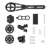 TOWARDSNAN 1set Versatili Lega di Alluminio Manubrio Staffe di Montaggio Moda Bike Holder per lunghe distanze Ciclismo Leggero Ciclismo Mount