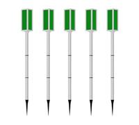 TOWARDSNAN 5 luci solari per blocchi stradali facili da installare luci a LED solari barriera segnaletica stradale segnali e percorsi.