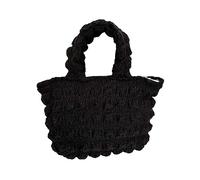 TOWARDSNAN Borsa per ascelle di grande capacità in tela versatile da viaggio per il tempo libero borsa a pieghe nuvola sotto le ascelle elegante e spaziosa borsa, Nero