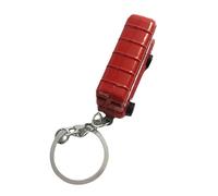 TOWARDSNAN Britis Souvenir Collection Portachiavi in lega con simboli britannici ornamento elegante borsa ornamento struttura in lega per portachiavi britannico quotidiano, Portachiavi Bus, Taglia