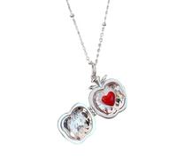 TOWARDSNAN Collana, elegante collana con ciondolo a forma di frutta, gioiello da indossare tutti i giorni, collana apribile con ciondolo per donne giovani alla moda, 45+5, Metallo