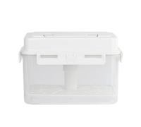 TOWARDSNAN Contenitore sigillato per sottaceti con manico e coperchio a prova di perdite Kimchi Scatola di fermentazione in plastica Supporto per crauti Kitchenwares Kimchi Fermentazione Box