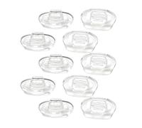 TOWARDSNAN Cuscinetti per naso e ponte per occhiali da bambini, in silicone flessibile, misura universale per la maggior parte delle montature, delicati sulla pelle, morbidi cuscinetti in silicone per