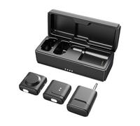 TOWARDSNAN Microfoni ricaricabili a due scopi con compatibilità universale per creatori di contenuti Microfoni a due scopi