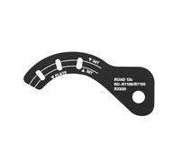 TOWARDSNAN Piastra di regolazione regolabile di precisione per trasmissione elettronica a 12 velocità, garantisce un cambio fluido e una piastra di regolazione del deragliatore di lunga durata