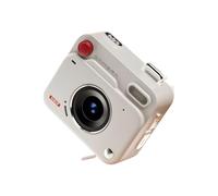 TOWARDSNAN Piccola macchina fotografica sottile corpo ABS modalità di sparo multiple ideale per attività campus densa fotocamera da viaggio bianca