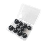 TOWARDSNAN Punta antiscivolo resistente al sudore, dimensioni multiple per cuffie sportive, per una comoda lunga durata, 10 pezzi, punta sportiva con custodia