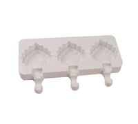 TOWARDSNAN Strumenti per gelato, 3 cavità/4 cavità, stampi in silicone per gelato, stampo per gelato, vassoio per gelato, vassoio per cucina e feste