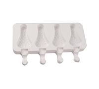 TOWARDSNAN Strumenti per gelato, 3 cavità/4 cavità, stampi in silicone per gelato, stampo per gelato, vassoio per gelato, vassoio per cucina e feste