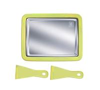 TOWARDSNAN Strumenti per gelato, piastra multifunzione per gelato, piastra rotante per gelato, fatta a mano, per cibi fritti dolci, yogurt per uso domestico