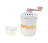 TOWARDSNAN Strumenti per gelato, piccoli tritaghiaccio manuale da barba macchina per il ghiaccio schiacciamento macchina per il ghiaccio Frantumazione del ghiaccio Apparecchi per frantumare il