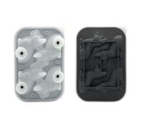 TOWARDSNAN Strumenti per gelato, stampi flessibili a forma di cane, in silicone, strumento alla moda per la cucina