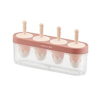 TOWARDSNAN Strumenti per gelato, stampo fatto in casa per bambini a forma di montagna con supporto salvagoccia per dentizione