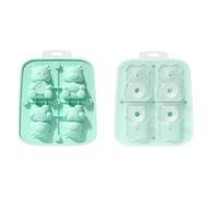 TOWARDSNAN Strumenti per gelato, stampo per ghiaccio a forma di piccolo drago, in silicone flessibile, per cocktail e caffè