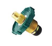 TOWARDSNAN Stufa esterna Testa di conversione Campeggio Adattatore Convertitore Cilindro Liquefatto Accessori Connettore Cilindro Liquefatto Lega di Zinco Connettore Cilindro Liquef