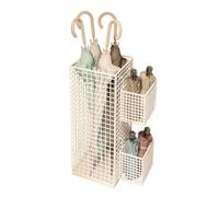 TOWARDSNAN Supporto verticale per ombrelli in ferro con grande capacità per ingresso domestico stoccaggio antiruggine e anti-collasso grande capacità pieghevole ombrelli stand