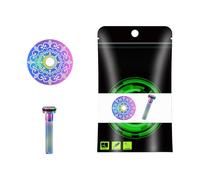 TOWARDSNAN Tappi per cuffie da ciclismo resistenti alle intemperie in lega di alluminio ad alta resistenza con cuscinetti per bici da strada ad alta resistenza