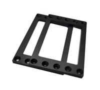 TOWARDSNAN Telaio di raffreddamento in alluminio impilabile per dischi rigidi da 2,5 pollici Organizzazione multistrato con accessori di montaggio Staffa di espansione di archiviazione a più strati