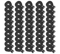TOWARDSNAN Tende, 50 pezzi tenda da campeggio triangolare fibbia tenda baldacchini occhielli net fix morsetti ombra panno clip ombra tessuto morsetti