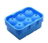 TOWARDSNAN Utensili per gelato, 2 stampi rotondi e quadrati, flessibili, per uso alimentare, accessori da cucina, per vino e cocktail