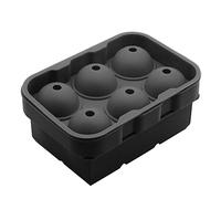 TOWARDSNAN Utensili per gelato, 2 stampi rotondi e quadrati, flessibili, per uso alimentare, accessori da cucina, per vino e cocktail