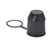 Towball Protective Cover - ABS, 2.76x2.36x2.36in Tow Bar Cap Protective Cover Rust-Proof Design | Safety Trailer Hitch Ball Guard, RV Towbar Protection For Car, Truck, SUV, Trailer, Towing