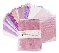 TOWEBOORY 30 Pezzi Carte per Scrapbooking, Scrapbook Carta di Gelso A5 Scrapbook di Carta Carta Decorativa Vintage e Adesivi Washi per Album, Lettere, Cartoline, Regali e Diari (Rosa)