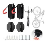 TOWEBOORY Set di 2 Supporto da Girevole per Biciclette, Verticale Portabici da Muro Gancio da Parete per Portabici, Capacità di Carico Fino a 45 Libbre, per il Garage per Garage o Casa