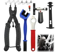 TOWEBOORY Smagliacatena Bici, Kit Riparazione Bici Pinza Catena Bici Controllo Catena Spazzola a Catena, Rottura Rapida Precisa della Catena, per Catene di Biciclette 6-12 velocità