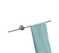 Towel Bar - 1x Compact Hand Towel Holder, No Drilling Shower Towels Bar, Multifunctional Towels Hanger | Fashionable Sleek Bathroom Hardware & Installation For Bathroom, Kitchen, Toilet