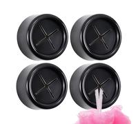 Towel Hooks - 4 Pieces Push Towel Hooks | 4.2x4.2x2.3cm Utility Storage Hanger Organizer For Closet Entryway Bathroom Kitchen | Rag Dish Cloth Hanging Solution Rapid To Install Stylish Design