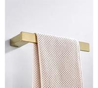 Towel Rack Stainless Steel Bathroom Gold/Black Towel Ring Towel Rack Solid Wall-Mounted Hand Towel Rack (Color : B Size (A As the picture shows)