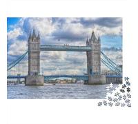Tower Bridge Puzzle 1000 Pezzi, Adulti E Ragazzi 14+, Regalo Creativo, Decorazione Casa, Gioco Di Gruppo, Divertimento Educativo 1000pcs (75x50cm)