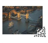 Tower Bridge Puzzle 1000 Pezzi, Adulti E Ragazzi 14+, Regalo Creativo, Decorazione Casa, Gioco Di Gruppo, Divertimento Educativo 1000pcs (75x50cm)